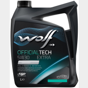 Моторное масло 5W30 синтетическое WOLF OfficialTech C3 SP EXTRA 4 л (65648/4)