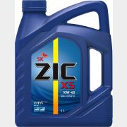 Моторное масло 10W40 полусинтетическое ZIC X5 4 л (162622)