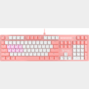 Клавиатура игровая A4TECH Bloody B800 Pink/White