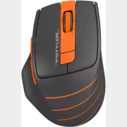 Мышь беспроводная A4TECH Fstyler FG30S Grey/Orange