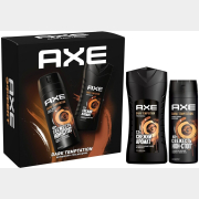 Набор подарочный AXE Dark Temptation Дезодорант 150 мл и Гель для душа 250 мл (8720633000490)