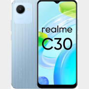 Смартфон REALME C30 4/64GB Lake Blue (RMX3581)