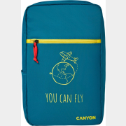 Рюкзак CANYON CNS-CSZ03DGN01 темный аквамарин/лимонный
