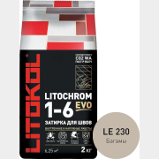 Фуга цементная LITOKOL Litochrom 1-6 Evo 230 багамы 2 кг (L0500240002)