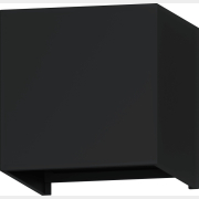 Бра настенное светодиодное 7 ВТ 4000К BYLED Flare куб черный (008201)