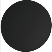 Бра настенное светодиодное 6 Вт 3000К BYLED Flare круг черный (008204)