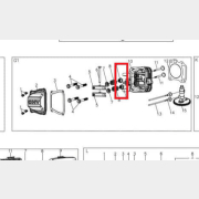 Колпачок маслосъемный для газонокосилки GUNTER LMB-420, 480SV (BC011H00000)