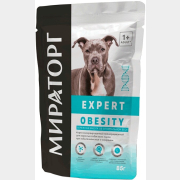Влажный корм для собак МИРАТОРГ Expert Obesity пауч 85 г (1010024071)