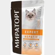 Влажный корм для кошек МИРАТОРГ Expert Hepatic пауч 80 г (1010024070)