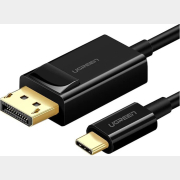 Кабель UGREEN MM139 USB-C - DisplayPort 1,5 м Black (50994)