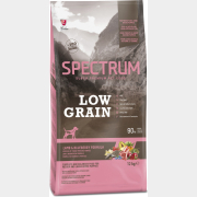 Сухой корм для щенков SPECTRUM Low Grain Medium&Large ягненок с черникой 12 кг (8698995027700)