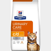 Сухой корм для кошек HILL'S Prescription Diet c/d Multicare Urinary Care курица 8 кг (52742042213)
