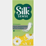 Ежедневные гигиенические прокладки OLA! Silk Sense Light Ромашка 20 штук (4630038000299)