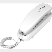 Телефон домашний проводной MAXVI CS-01 White