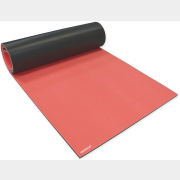 Коврик для фитнеса ISOLON Sport 10 красный/черный 180х60х1 см