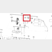 Комплект угольных щеток для дрели ударной AEG SB2E850R (4931436658)