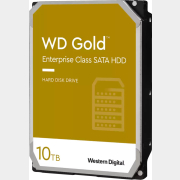 Жесткий диск HDD Western Digital Gold 10TB (WD102KRYZ)