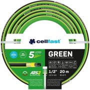 Шланг поливочный CELLFAST Green 1/2" 20 м 5 слоев (15-102)