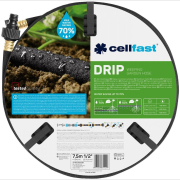 Шланг поливочный сочащийся CELLFAST Drip 1/2" 22,5 м (19-003)