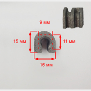 Вставка триммерной головки для триммера/мотокосы WINZOR 160012 (160012-M)