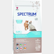 Сухой корм для стерилизованных кошек SPECTRUM Adult Slim 34 Sterilised лосось 2 кг (8698995010436)