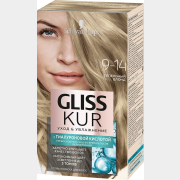 Краска для волос GLISS KUR пепельный блонд тон 9-14 (4015100732511)