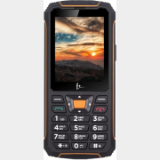 Мобильный телефон F+ R280 черный/оранжевый (R280 BLACK-ORANGE)