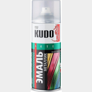 Эмаль аэрозольная универсальная KUDO Silver Grain Finish металлик алюминий 520 мл (KU-1025)