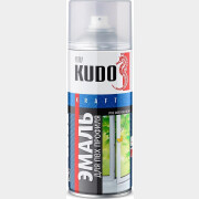Эмаль аэрозольная KUDO для ПВХ профиля белая 520 мл (KU-6101)