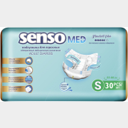 Подгузники для взрослых SENSO MED Standart Plus 1 Small 55-80 см 30 штук (4810703156524)