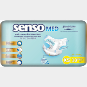 Подгузники для взрослых SENSO MED Standart Plus 0 Extra Small 40-60 см 30 штук (4810703156517)