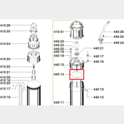 Кольцо уплотнительное двигателя для насоса ECO DW-37/55/75 (44014)