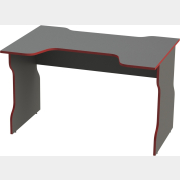 Стол компьютерный геймерский MEBELAIN Вардиг К1 антрацит/красный 120x82x75 см (00531)