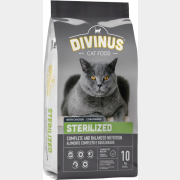 Сухой корм для стерилизованных кошек DIVINU Sterilized 10 кг (5600276940496)
