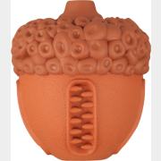 Игрушка для собак MR.KRANCH Орех с пищалкой аромат сливок 8,5x10 см коричневый (MKR000191)