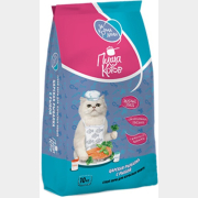Сухой корм для кошек ЗА КОРМА РОДИНЫ Пища котов Царская рыбалка с рыбой 10 кг (ПК62)