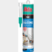 Герметик силиконовый AKFIX 100E универсальный белый 280 мл (SA042)
