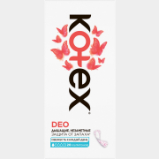Ежедневные гигиенические прокладки KOTEX Deo Ультратонкие ароматизированные 20 штук (5029053548241)
