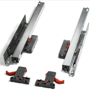 Направляющая скрытого типа 450 мм SAMET Smart Slide Push Оpen полного выдвижения и замками Smart Lock (127210425)