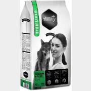 Сухой корм для стерилизованных кошек AMITY Premium Sterilized Chicken&Rice 10 кг (8436538948958)