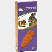 Добавка для грызунов ПИЖОН Камень минеральный Морковка 35 г (2900070999892)