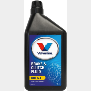 Тормозная жидкость VALVOLINE Brake & Clutch Fluid DOT 5.1 1л (883462)