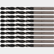 Сверло по металлу спиральное 4,2x75 мм FIT HSS черненое 10 штук (33542)