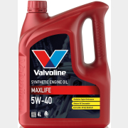 Моторное масло 5W40 синтетическое VALVOLINE MaxLife 4 л (872364)