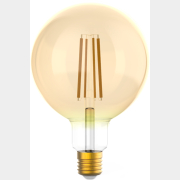 Лампа светодиодная филаментная Е27 GAUSS 10 Вт 2400К golden диммируемая (158802010-D)