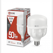 Лампа светодиодная Е27 IN HOME LED-HP-PRO 50 Вт 4000К с адаптером E40