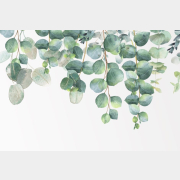 Фотообои флизелиновые ФАБРИКА ФРЕСОК Зеленые листья 400x270 см (534270)