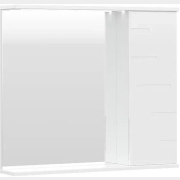 Шкаф с зеркалом для ванной VOLNA Joli 80 правый (zsJOLI80.R-01)