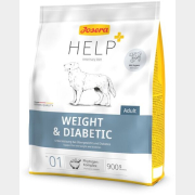 Сухой корм для собак JOSERA Нelp Weight Diabetic Dog 0,9 кг (0962)