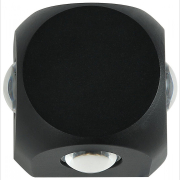Светильник накладной настенный 4x2 Вт 4000K IMEX Cross черный (IL.0014.0016-4 BK)
